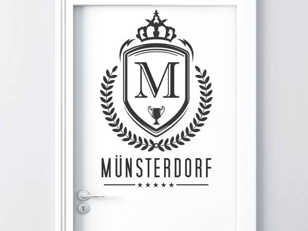 Wandtattoo Münsterdorf Wappen