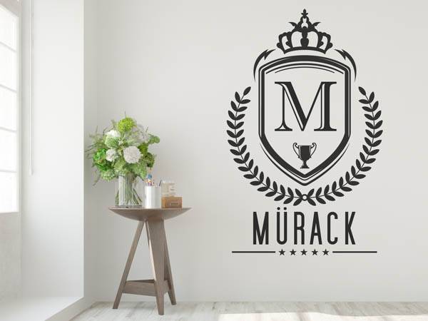 Wandtattoo Mürack Wappen