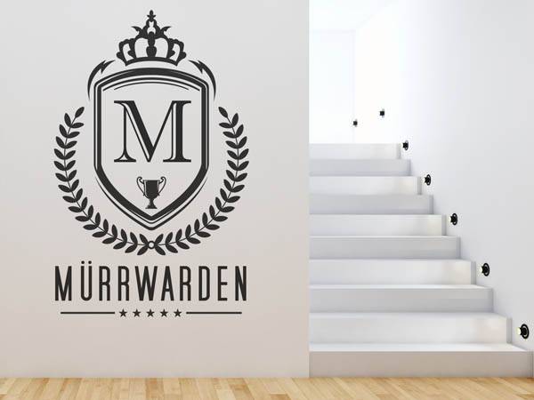 Wandtattoo Mürrwarden Wappen