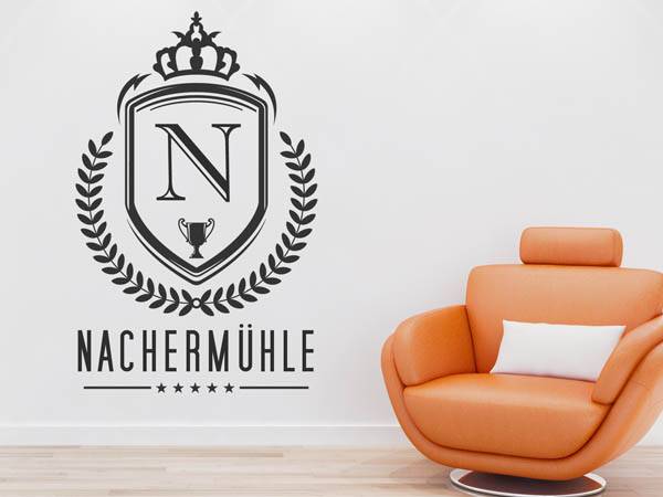 Wandtattoo Nachermühle Wappen