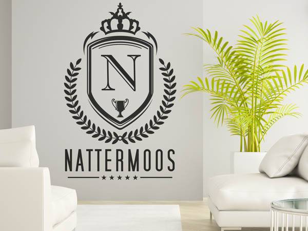 Wandtattoo Nattermoos Wappen