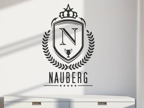 Wandtattoo Nauberg Wappen