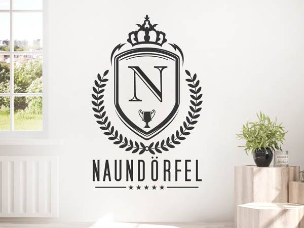 Wandtattoo Naundörfel Wappen