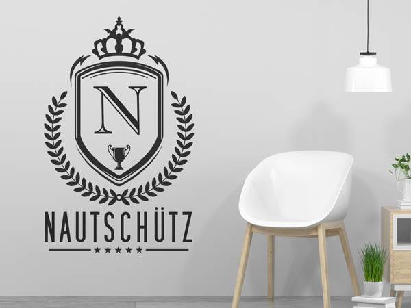 Wandtattoo Nautschütz Wappen