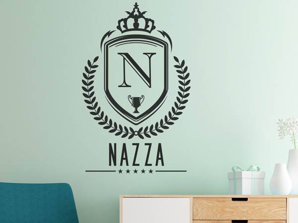 Wandtattoo Nazza Wappen