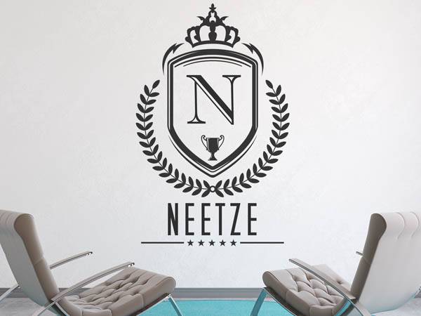 Wandtattoo Neetze Wappen