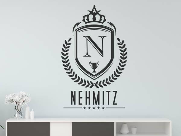 Wandtattoo Nehmitz Wappen