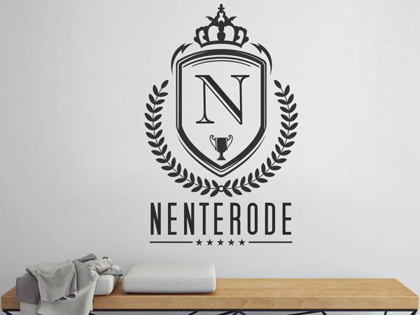 Wandtattoo Nenterode Wappen
