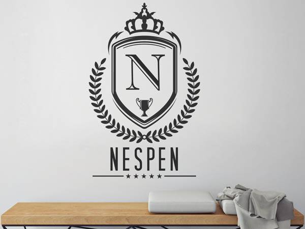 Wandtattoo Nespen Wappen