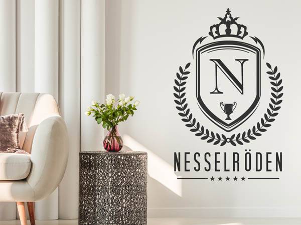 Wandtattoo Nesselröden Wappen