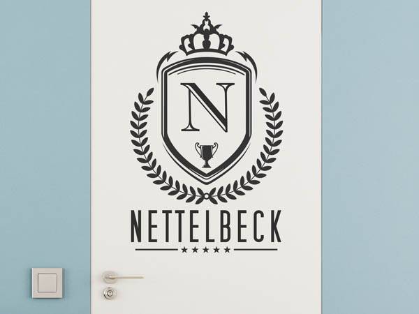 Wandtattoo Nettelbeck Wappen