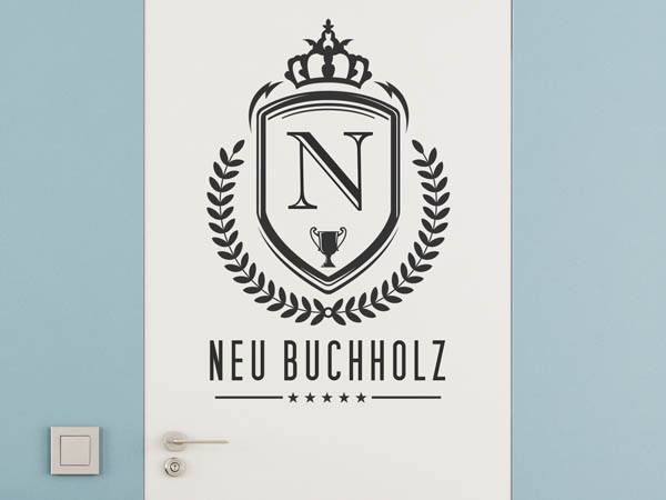 Wandtattoo Neu Buchholz Wappen