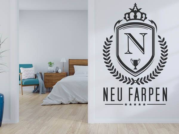 Wandtattoo Neu Farpen Wappen