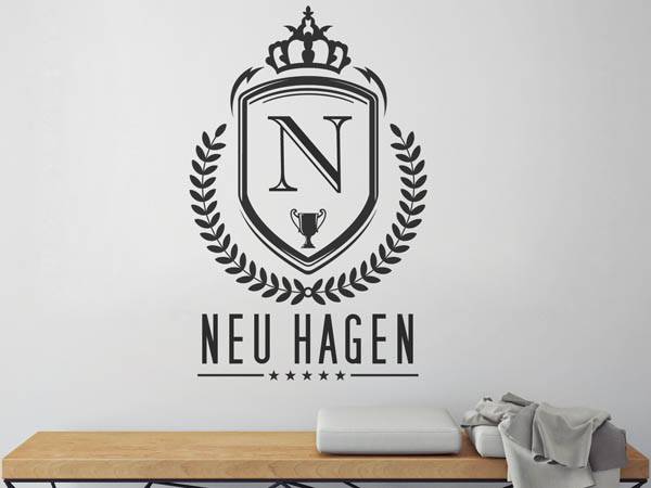 Wandtattoo Neu Hagen Wappen
