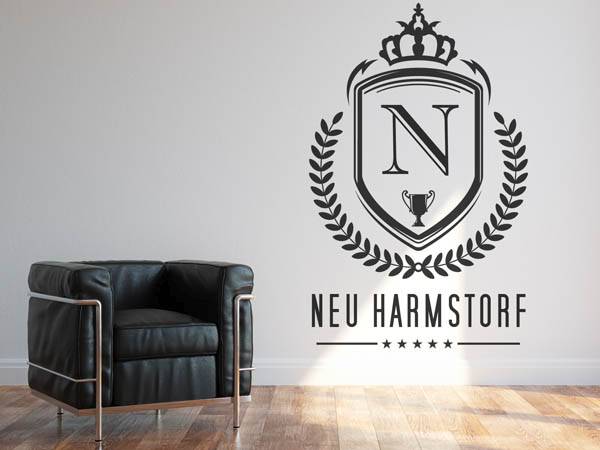 Wandtattoo Neu Harmstorf Wappen
