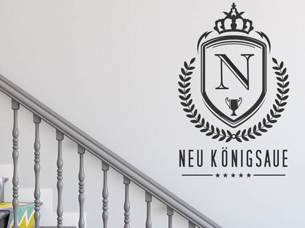Wandtattoo Neu Königsaue Wappen