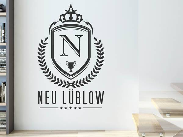 Wandtattoo Neu Lüblow Wappen