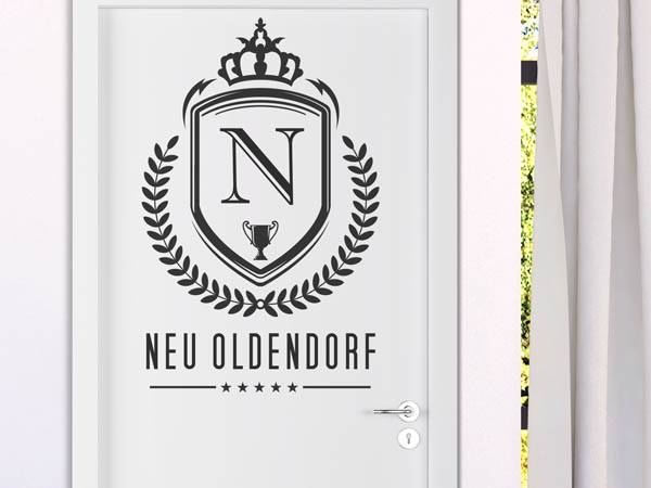 Wandtattoo Neu Oldendorf Wappen