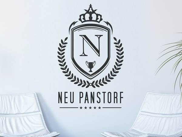 Wandtattoo Neu Panstorf Wappen