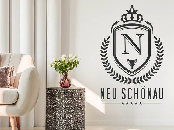 Wandtattoo Neu Schönau Wappen