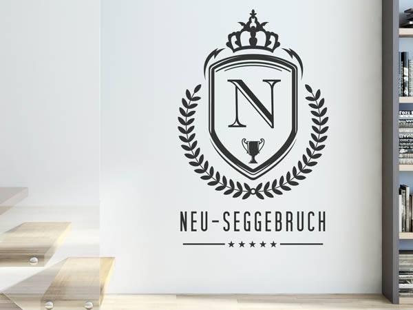 Wandtattoo Neu-Seggebruch Wappen
