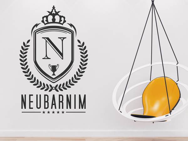 Wandtattoo Neubarnim Wappen