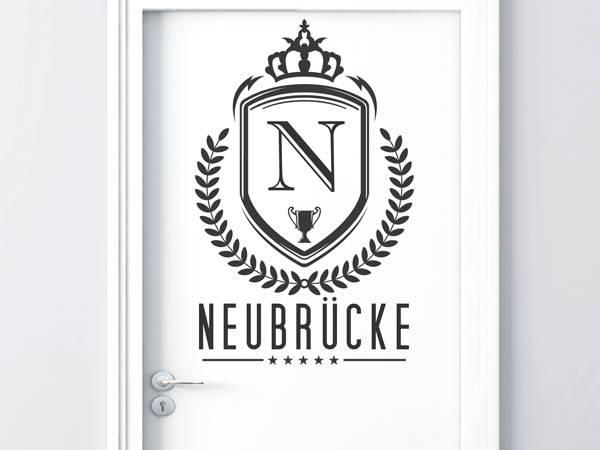 Wandtattoo Neubrücke Wappen