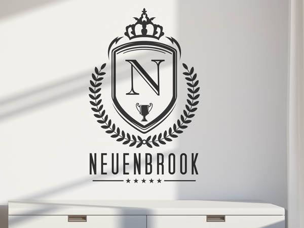 Wandtattoo Neuenbrook Wappen