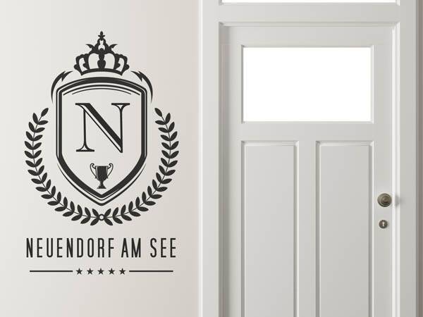 Wandtattoo Neuendorf am See Wappen