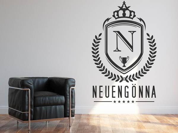 Wandtattoo Neuengönna Wappen