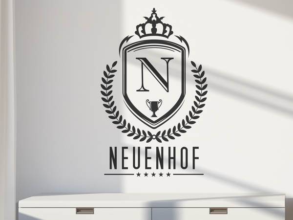 Wandtattoo Neuenhof Wappen