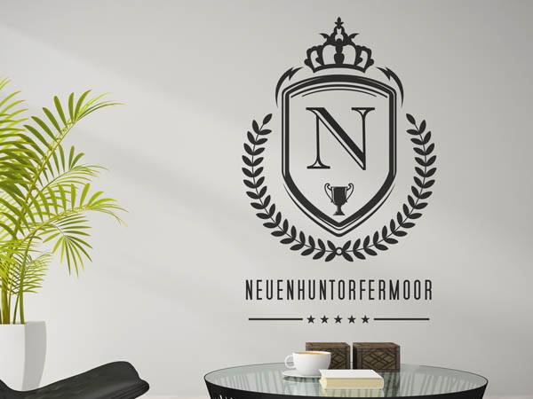 Wandtattoo Neuenhuntorfermoor Wappen