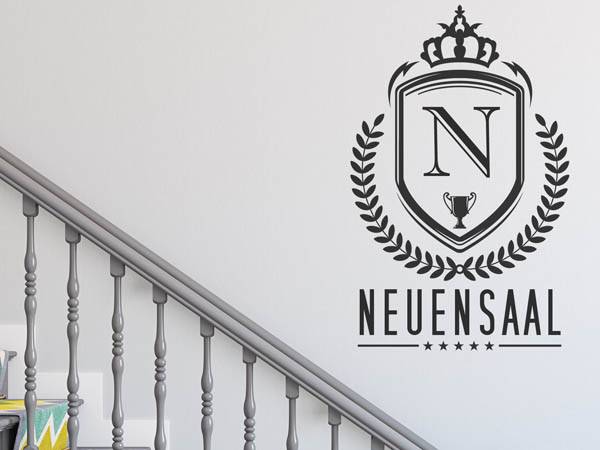 Wandtattoo Neuensaal Wappen