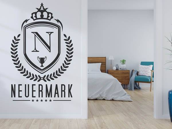 Wandtattoo Neuermark Wappen