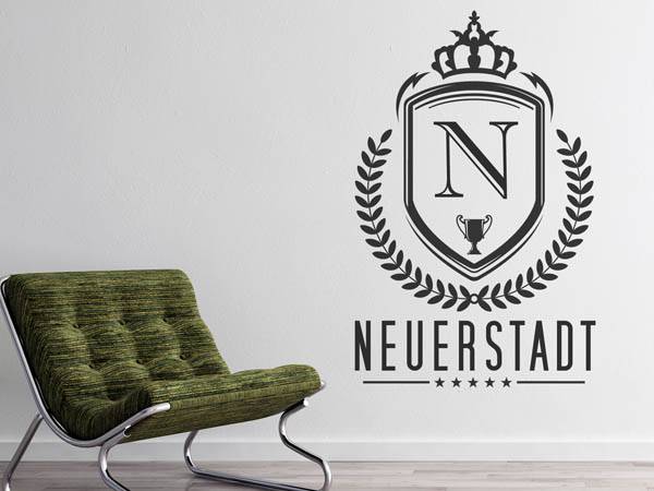 Wandtattoo Neuerstadt Wappen