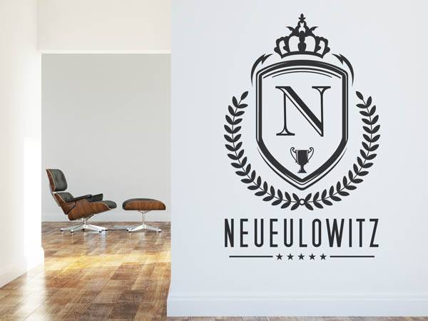 Wandtattoo Neueulowitz Wappen