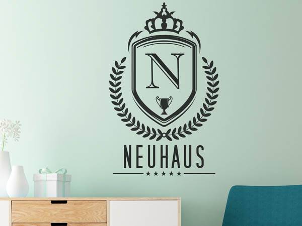 Wandtattoo Neuhaus Wappen