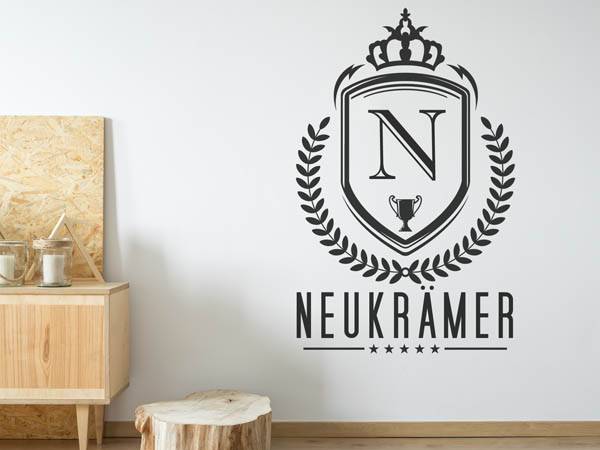 Wandtattoo Neukrämer Wappen