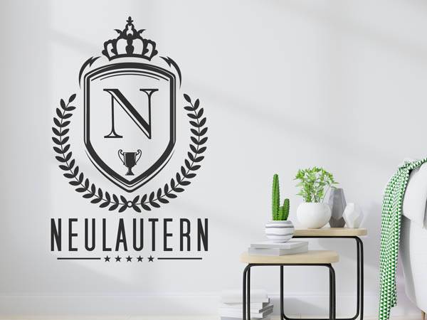 Wandtattoo Neulautern Wappen