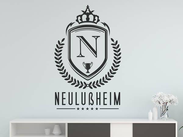Wandtattoo Neulußheim Wappen