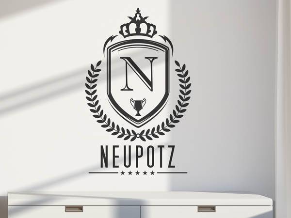 Wandtattoo Neupotz Wappen