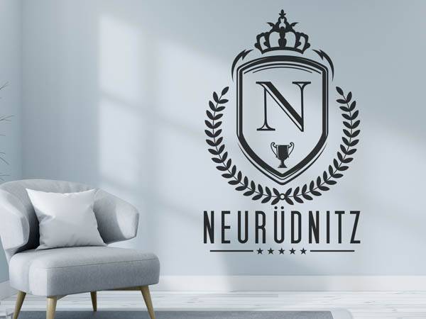 Wandtattoo Neurüdnitz Wappen