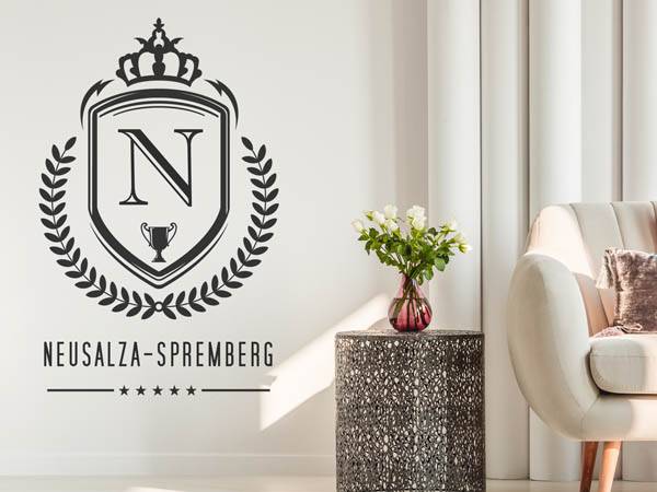 Wandtattoo Neusalza-Spremberg Wappen