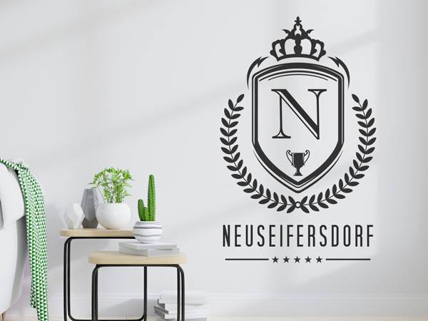 Wandtattoo Neuseifersdorf Wappen