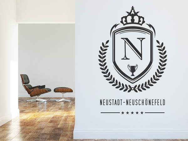 Wandtattoo Neustadt-Neuschönefeld Wappen