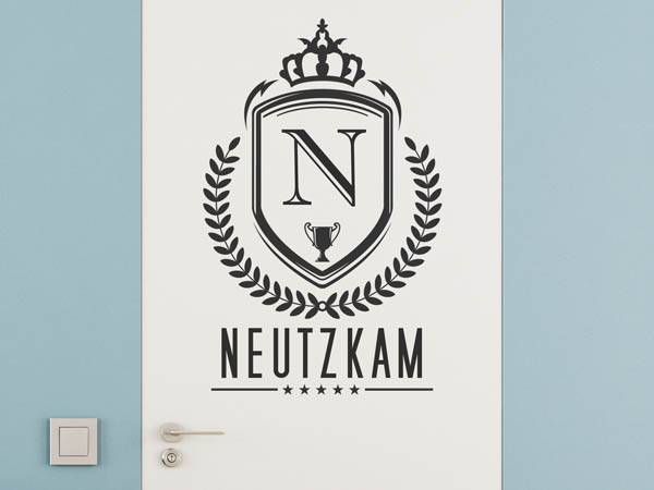 Wandtattoo Neutzkam Wappen