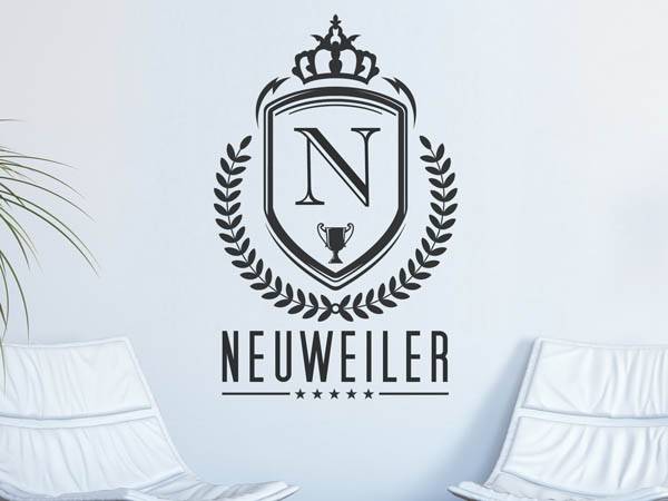 Wandtattoo Neuweiler Wappen