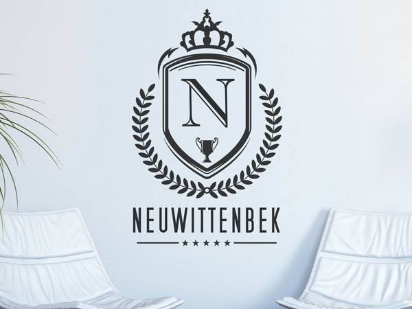 Wandtattoo Neuwittenbek Wappen