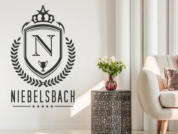 Wandtattoo Niebelsbach Wappen
