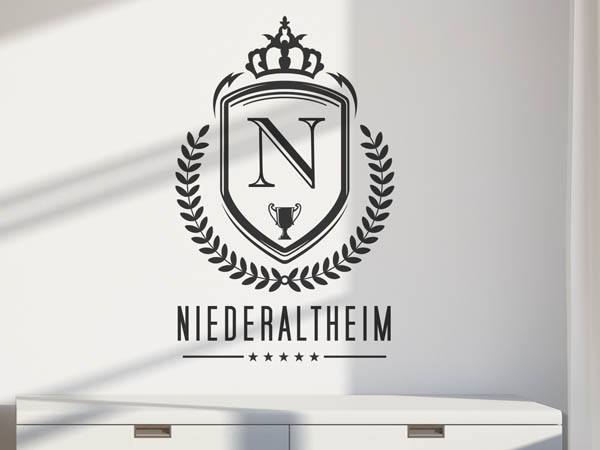 Wandtattoo Niederaltheim Wappen